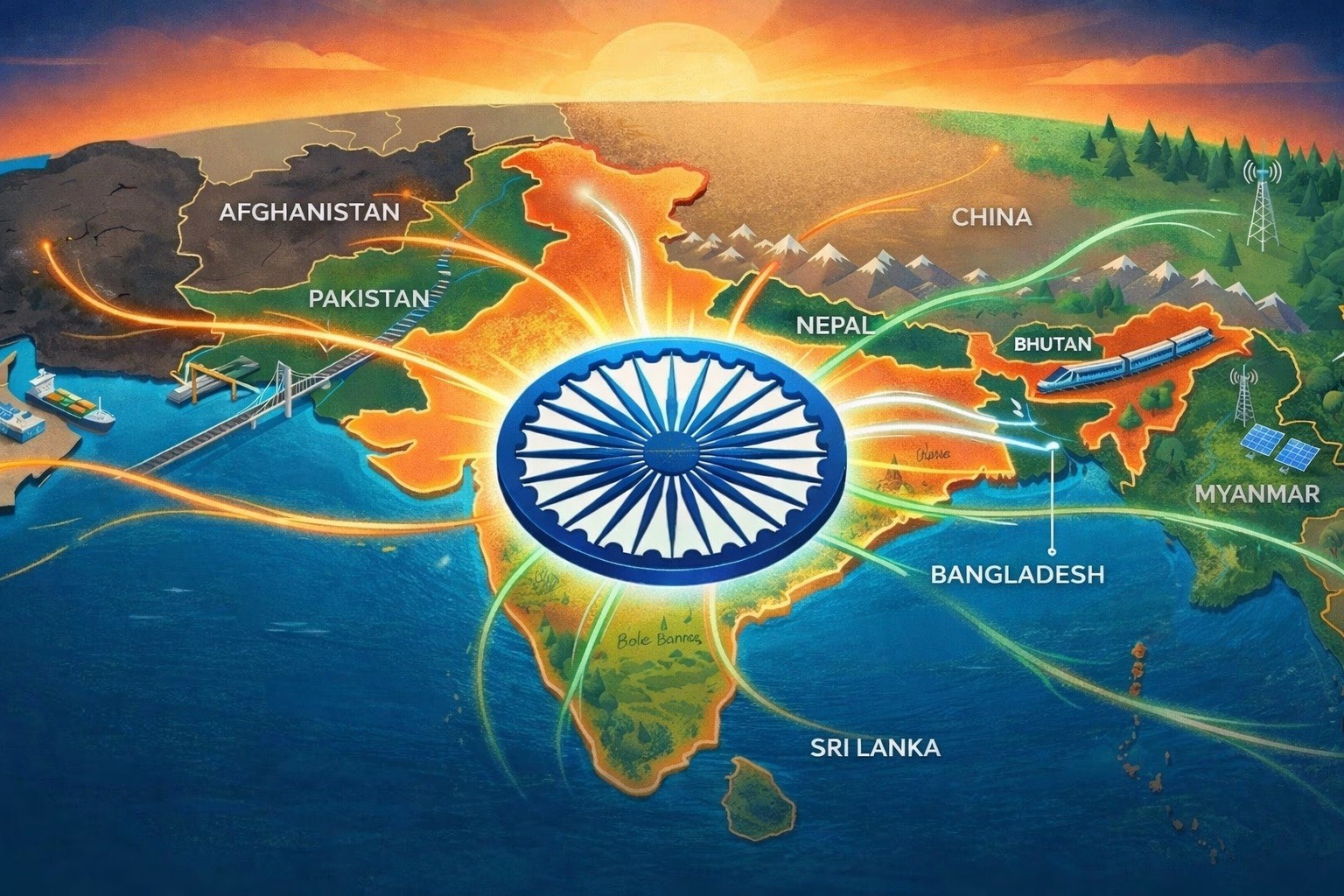 Cơ hội tái thiết chính sách láng giềng của Ấn Độ trong một khu vực Nam Á đang biến động